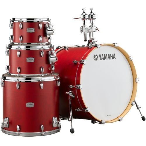 YAMAHA  Tour Custom 4-Piece Shell Pack - 22/16Ft/12/10 Candy Apple Satin