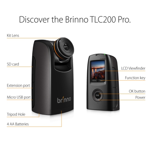 Brinno TLC200 Pro Time Lapse Camera, Captures Professional 720P HDR Timelapse Videos (Black) by BRINNO - Refurbished condition - Image 2