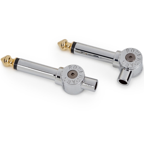 RockBoard by Warwick PatchWorks Solderless Patch Cable Set - 118-7/64 Cable 10 Plugs Chrome