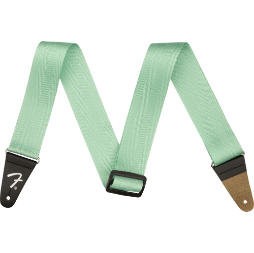 FENDER  Am Pro Seatbelt Strap - 2 Mystic Surf In Green