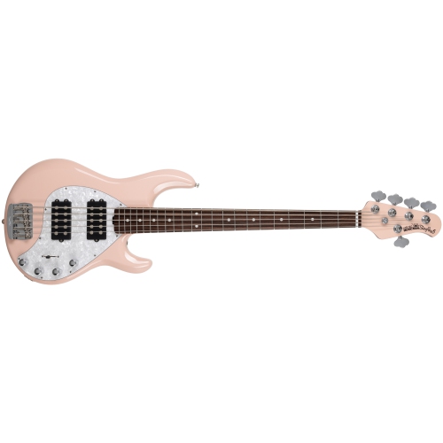 Ernie Ball Music Man StingRay Special 5-String Bass Guitar - Pueblo Pink