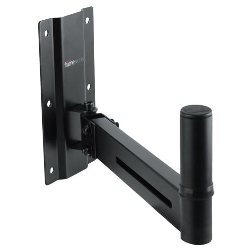 Gator Adjustable Wall Mountable Speaker Stands - Black