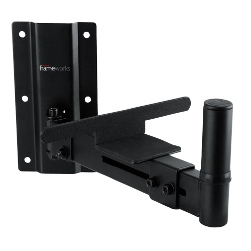 Gator Adjustable Wall Mountable Speaker Stands - Black