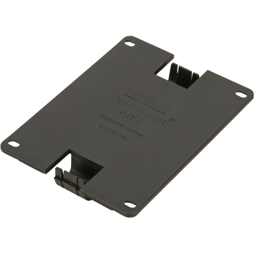 Plaque de fixation pour pédale QuickMount RockBoard de Warwick pour grandes pédales verticales - type C