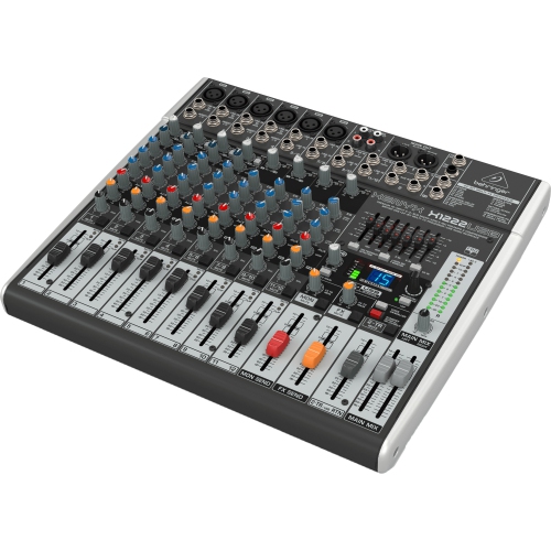 Behringer X1222 USB - 16 Input 2/2 Mixer with EFX and USB