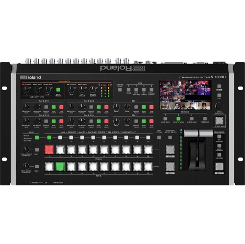 Commutateur vidéo à diffusion en continu V-160HD de Roland