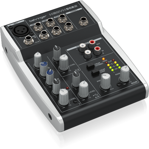 Behringer XENYX 502S Premium Analog 5-Input Mixer