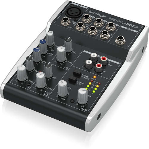 Behringer XENYX 502S Premium Analog 5-Input Mixer