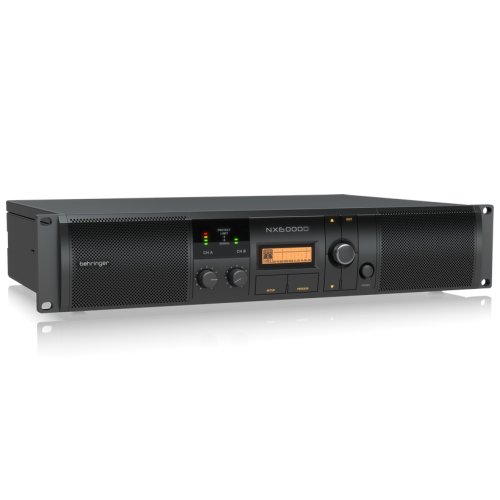 Amplificateur de puissance Class-D ultraléger de 6000 W NX6000D de Behringer avec traitement numérique du signal