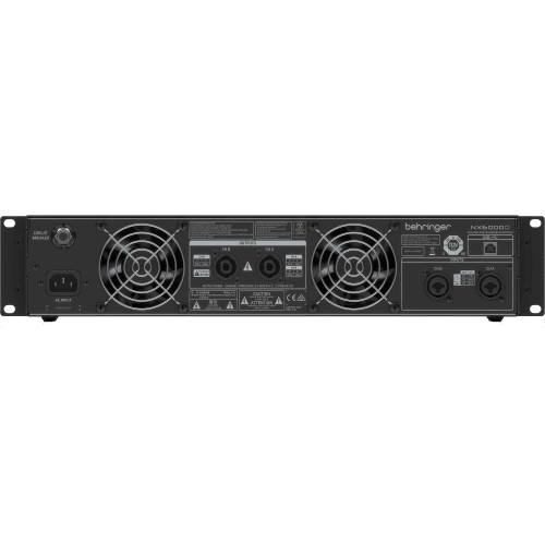 Amplificateur de puissance Class-D ultraléger de 6000 W NX6000D de Behringer avec traitement numérique du signal
