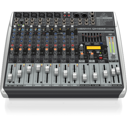 Behringer QX1222USB Premium 16-Input 2/2-Bus Mixer
