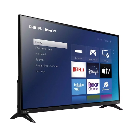 Refurbished - PHILIPS 32PFL6472/F7 32" 720p LED Roku Smart TV
