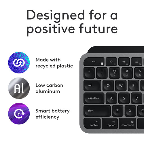 Logitech MX Keys S Bluetooth Combo for Mac/Ipad - Space Grey