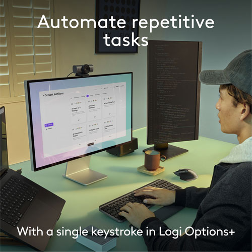 Logitech MX Keys S Wireless Backlit Keyboard for Mac/Ipad - Pale Grey - Only at Best Buy