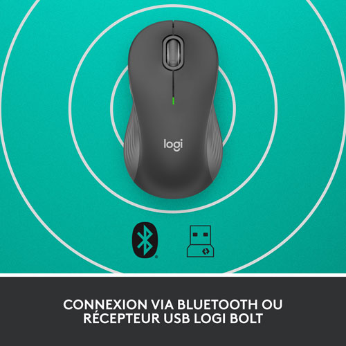 Logitech Signature M550 Wireless Optical Mouse - Graphite