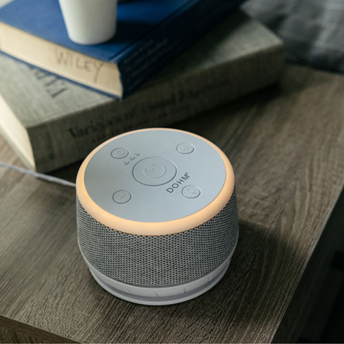Appareil sonore Dohm Nova avec veilleuse de Yogasleep - Blanc