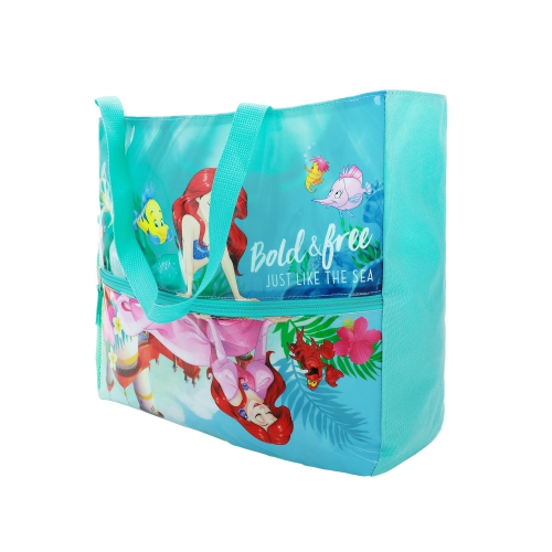 Disney Princess The Little Mermaid Kids Beach Tote 5 Piece Set