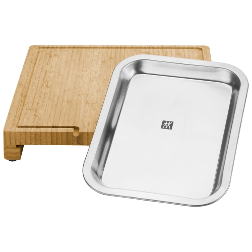 ZWILLING BBQ+ Cutting Board With Tray 39 cm X 30 cm Bamboo