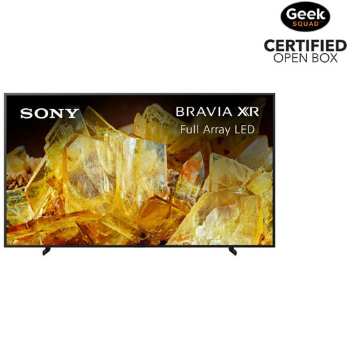 Boîte ouverte - Téléviseur intelligent Google HDR DEL UHD 4K de 98 po de Sony - 2023