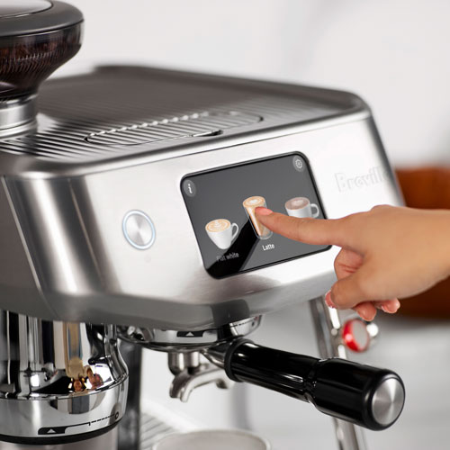 Machine à espresso Oracle Jet avec moussoir à lait et moulin à café de Breville - Acier inoxydable brossé