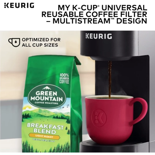 Keurig My K-Cup Universal Reusable Filter with MultiStream Technology - Gray