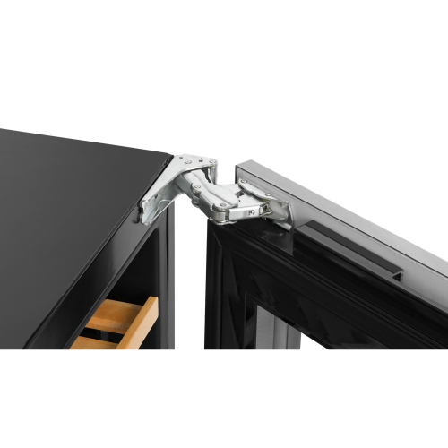 KUCHT Professional 24-inch Dual Zone 52-Wine Bottles Wine Cooler in Panel Ready