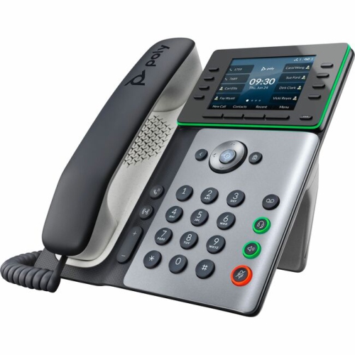 POLY  E350 Edge E350 Ip Phone And Poe-Enabled With Power Supply (89B53Aaaba)