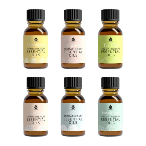 Pursonic 6 Pack of Aromatherapy Essential Oils