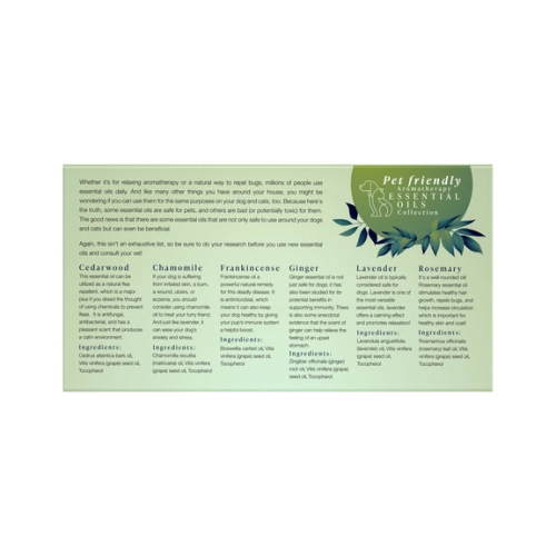 Pursonic 6 Pack Pet friendly Essential oil