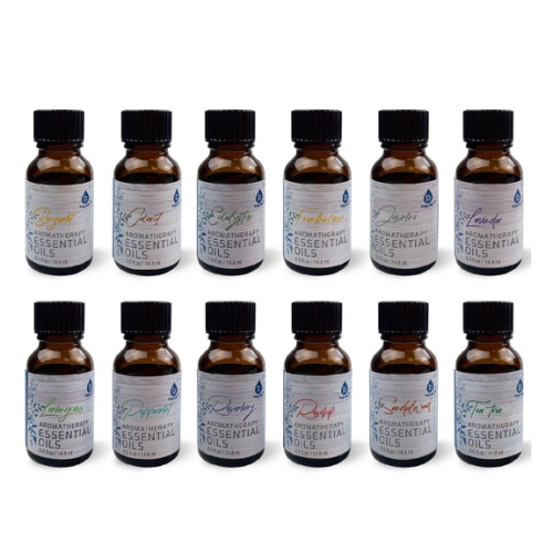 Pursonic 12 Pack of Aromatherapy Essential Oils