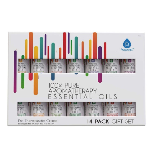 PURSONIC  14 Pack Of 100% Pure Essential Aromatherapy Oils