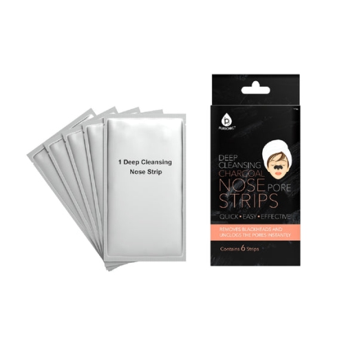 Pursonic 6 pack Deep Cleansing Charcoal Nose Pore Strip
