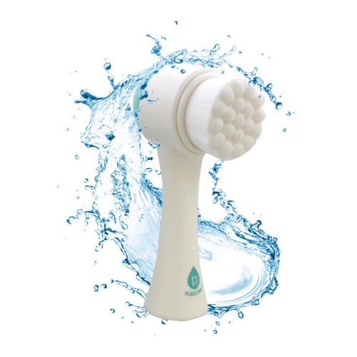 Pursonic Dual Sided Facial Cleansing Brush - Aqua