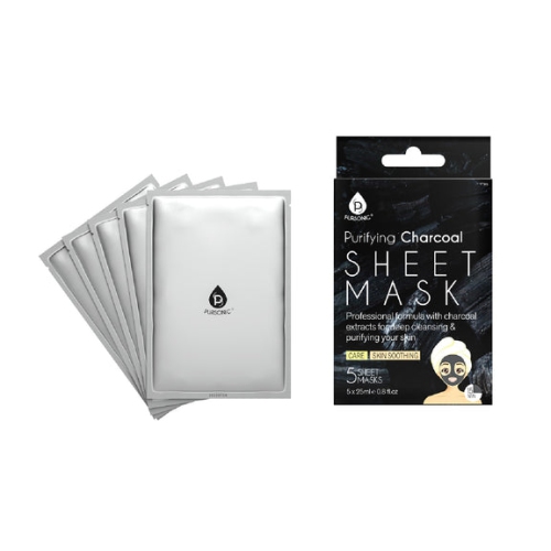 Pursonic Purifying Charcoal Sheet Mask