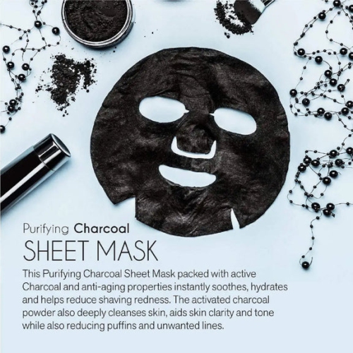 Pursonic Purifying Charcoal Sheet Mask