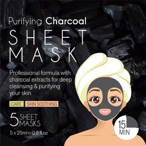 Pursonic Purifying Charcoal Sheet Mask
