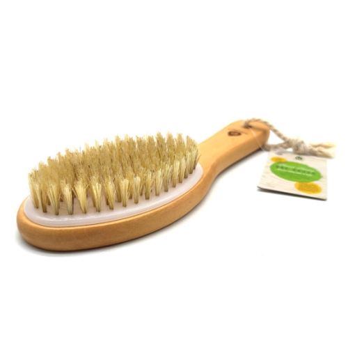 Pursonic Bath Body Brush With Lotus Wooden Handle