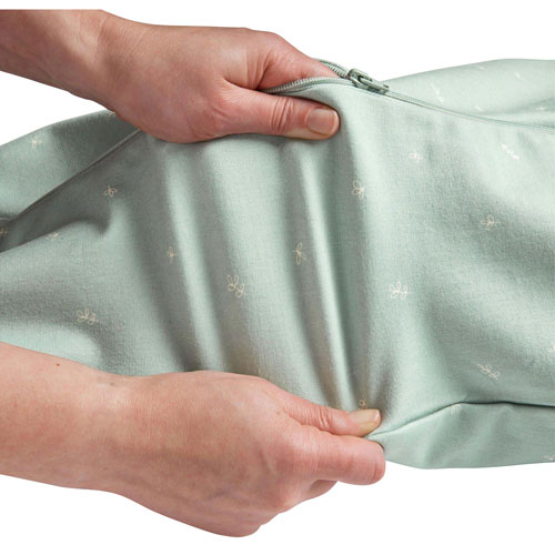 Ergopouch Cocoon 0.2 TOG Organic Cotton Swaddle Sacks - 0 to 3 Months - Green