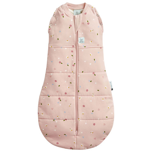 Sac à emmailloter en coton biologique avec TOG de 2,5 Cocoon d'Ergopouch - 3 à 6 mois - Rose