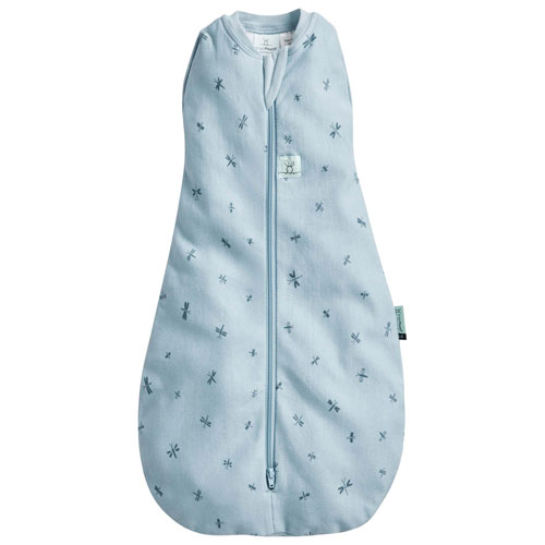 Ergopouch Cocoon 1.0 TOG Organic Cotton Swaddle Sacks - 3 to 6 Months - Blue