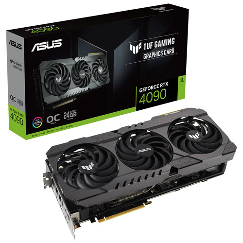 ASUS TUF Gaming NVIDIA GeForce RTX 4090 OC 24GB GDDR6X Graphics Card