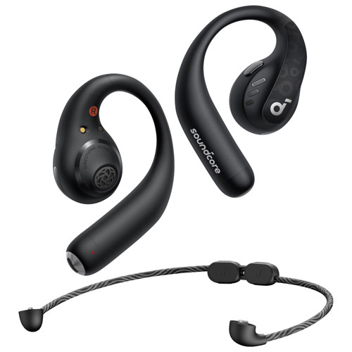 Écouteurs oreilles libres 100 % sans fil Aerofit Pro de Soundcore par Anker - Noir