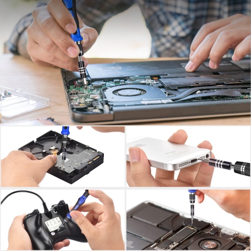 140 Pcs of Precision Computer Screwdriver Set Repair Tool Kit for Small Electronics Computers, PC, Laptop iPhone Phone MacBook