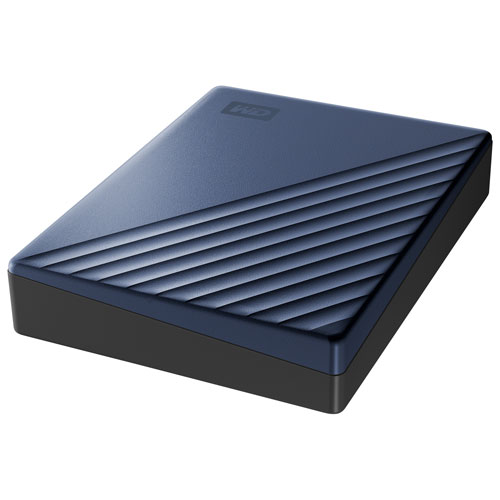 Disque dur externe USB-C/USB 3.0 My Passport Ultra de 6 To de WD - Bleu