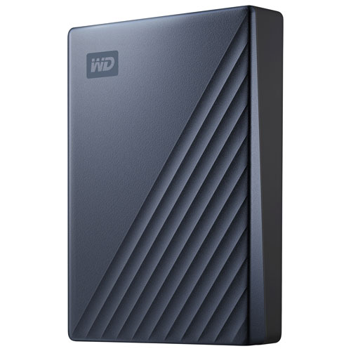 Disque dur externe USB-C/USB 3.0 My Passport Ultra de 6 To de WD - Bleu