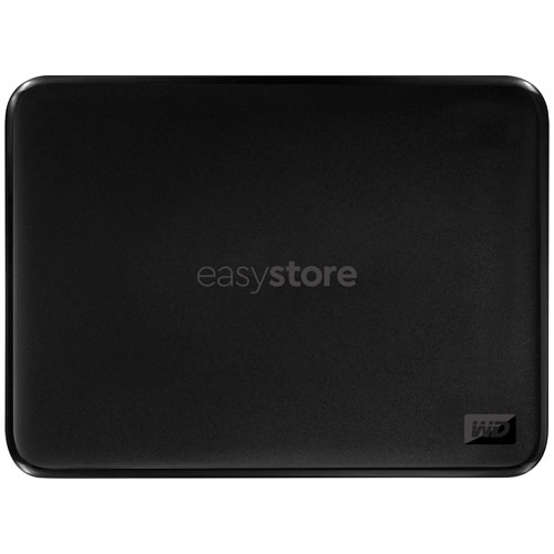 WD easystore 6TB USB 3.2 Portable External Hard Drive - Black