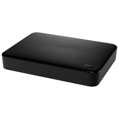 WD easystore 6TB USB 3.2 Portable External Hard Drive - Black