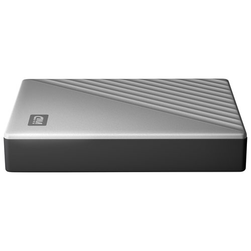 Disque dur externe USB-C/USB 3.0 My Passport Ultra de 6 To de WD pour Mac - Argenté