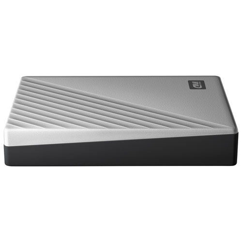 Disque dur externe USB-C/USB 3.0 My Passport Ultra de 6 To de WD pour Mac - Argenté