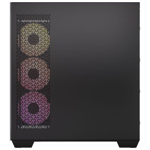 Corsair 3500X ARGB Mid-Tower ATX Computer Case - Black
